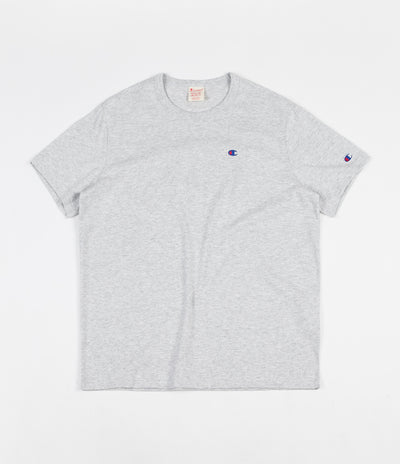 Champion Embroidered Back Logo T-Shirt - Grey