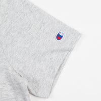 Champion Embroidered Back Logo T-Shirt - Grey thumbnail
