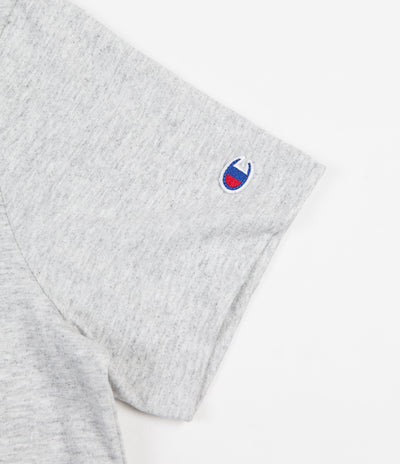 Champion Embroidered Back Logo T-Shirt - Grey