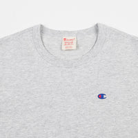 Champion Embroidered Back Logo T-Shirt - Grey thumbnail