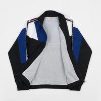 Champion Full Zip Tracksuit Jacket - Black / Blue / White thumbnail