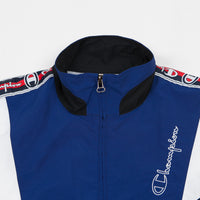 Champion Full Zip Tracksuit Jacket - Black / Blue / White thumbnail