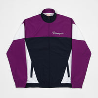 Champion Full Zip Tracksuit Jacket - Navy / Purple / White thumbnail
