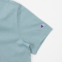 Champion Reverse Weave Basic T-Shirt - Blue thumbnail