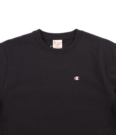 Champion Reverse Weave Classic Crewneck Sweatshirt - Black