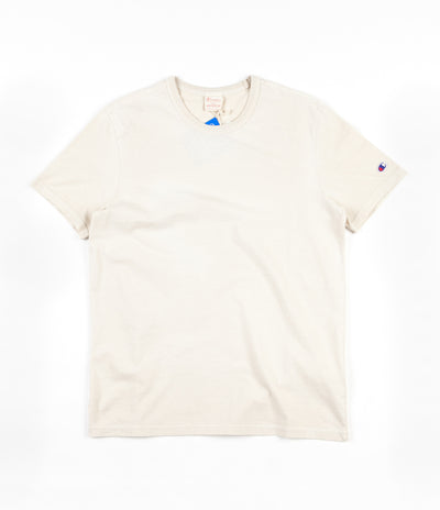 Champion Reverse Weave Enzyme Washed Basic T-Shirt - Beige