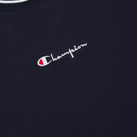 Champion Rib Neck T-Shirt - Navy thumbnail