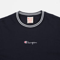 Champion Rib Neck T-Shirt - Navy thumbnail