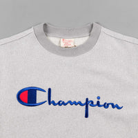 Champion Script Logo Crewneck Sweatshirt - Heather Grey thumbnail