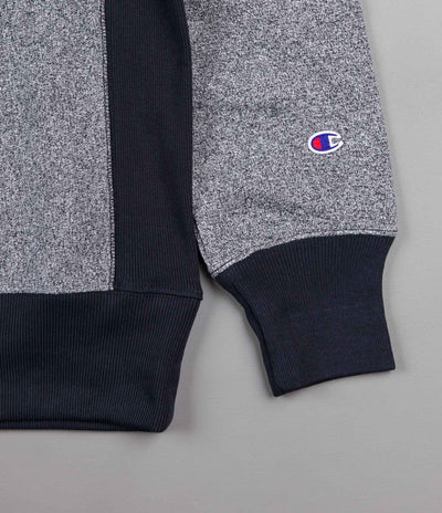 Champion Script Logo Crewneck Sweatshirt - Navy Blue