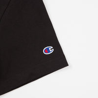 Champion Small Script Crewneck T-Shirt - Black thumbnail