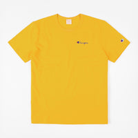 Champion Small Script Crewneck T-Shirt - Mustard thumbnail