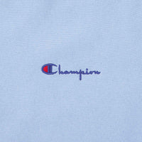 Champion Small Script Reverse Weave Crewneck Sweatshirt - Blue thumbnail