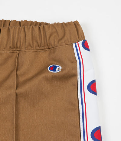 Champion Straight Hem Pants - Khaki