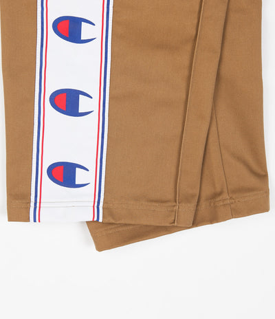 Champion Straight Hem Pants - Khaki