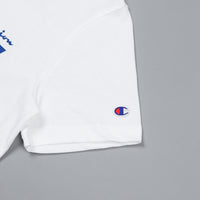 Champion Stripe Logo T-Shirt - White thumbnail
