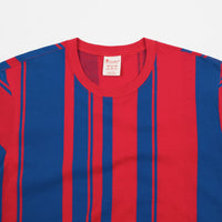 Champion Vertical Stripe T-Shirt - Red / Blue thumbnail