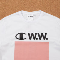 Champion x Wood Wood Alec T-Shirt - Bright White thumbnail