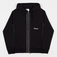 Champion x Wood Wood Isaac Full Zip Sweatshirt Black Flatspot