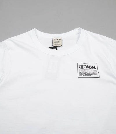 Champion x Wood Wood Rick T-Shirt - White