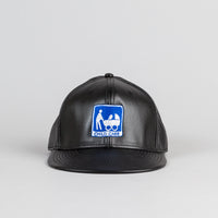 Child Care Bitch Pleather Cap - Black thumbnail