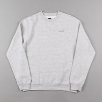 Chocolate Chunk Embroidered Crewneck Sweatshirt - Grey thumbnail