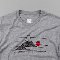 Chocolate Rising Sun Tri Blend T-Shirt - Grey thumbnail