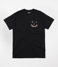 Chrystie NYC Face Logo T-Shirt - Black