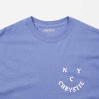 Chrystie NYC Face Logo T-Shirt - Lavender thumbnail