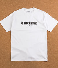 Chrystie NYC OG Logo T-Shirt - White