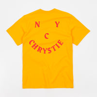 Chrystie NYC Smile Logo T-Shirt - Gold thumbnail