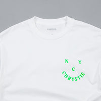 Chrystie NYC Smile Logo T-Shirt - White thumbnail