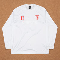 Chrystie NYC x Chinatown Soccer Club Jersey - White / Red thumbnail