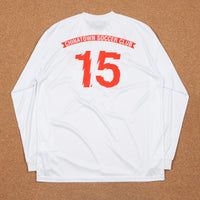 Chrystie NYC x Chinatown Soccer Club Jersey - White / Red thumbnail