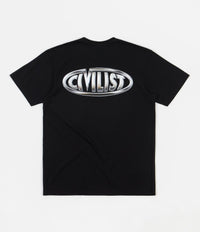 Civilist Chrome T-Shirt - Black