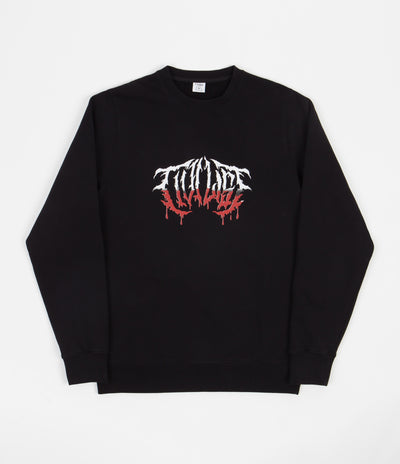 Civilist Civituary Crewneck Sweatshirt - Black