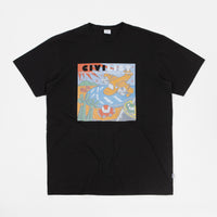 Civilist Forward T-Shirt - Pigment Dyed Black thumbnail