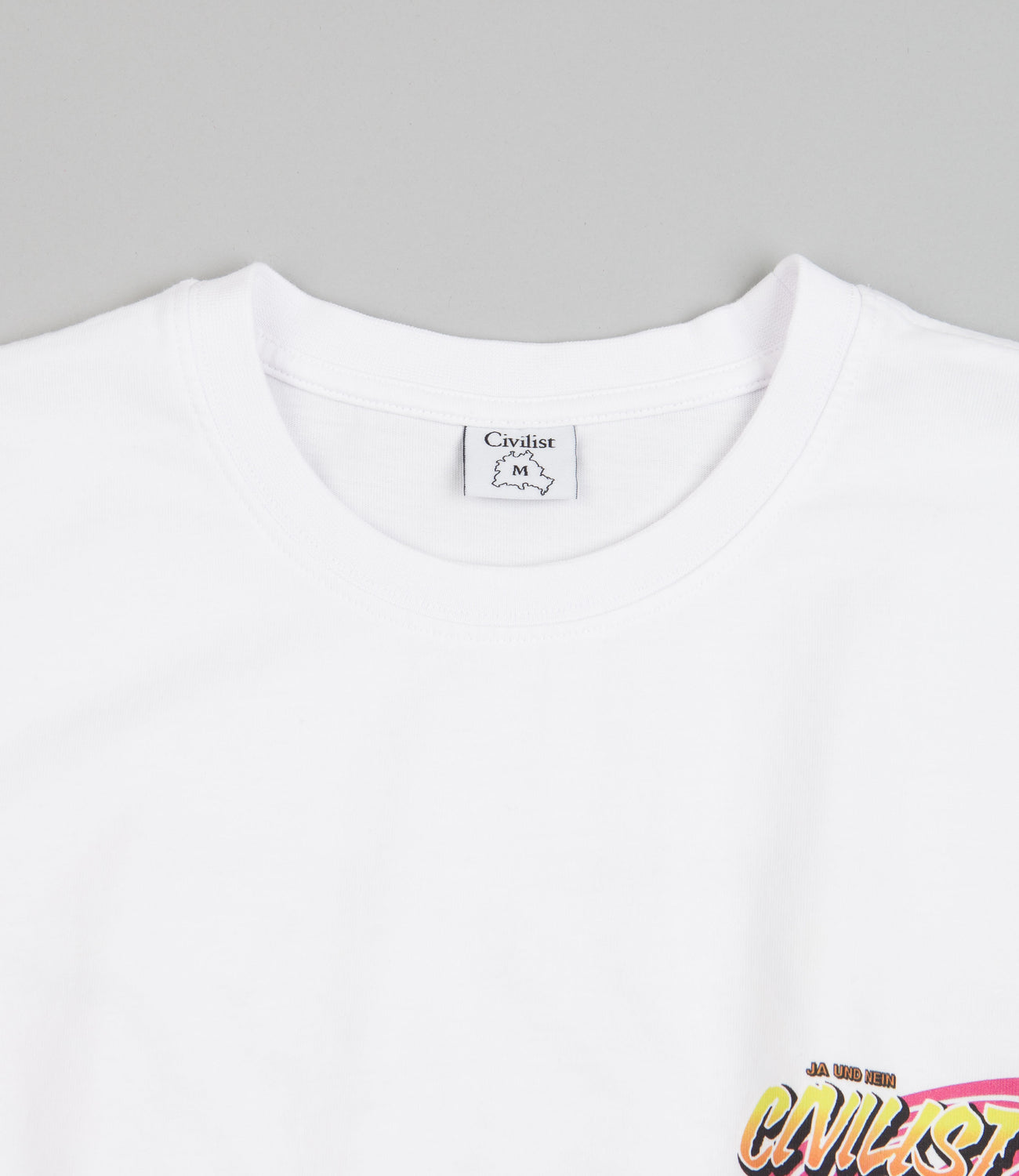 Civilist Jein T-Shirt - White | Flatspot