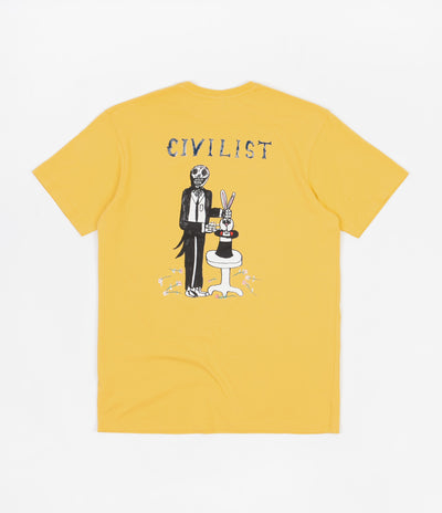 Civilist LSD Magician T-Shirt - Old Yellow