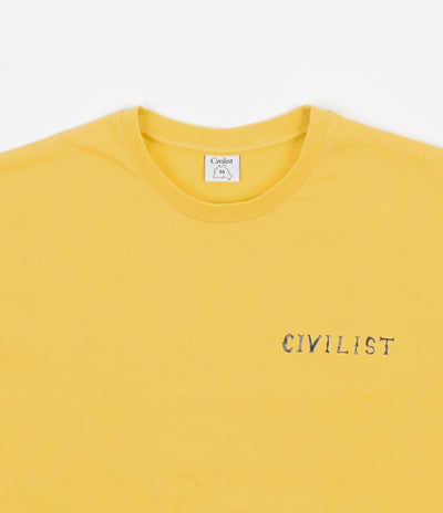 Civilist LSD Magician T-Shirt - Old Yellow