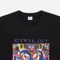 Civilist LSD Worldpeace T-Shirt - Black thumbnail