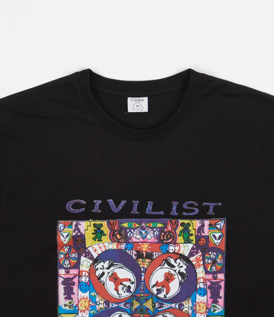 Civilist LSD Worldpeace T-Shirt - Black