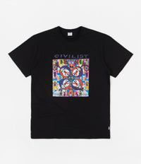 Civilist LSD Worldpeace T-Shirt - Black