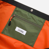 Civilist Mesh Tote Bag - Army / Orange thumbnail