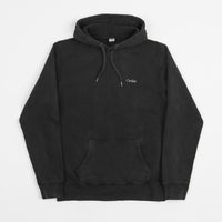 Civilist Mini Logo Hoodie - Pigment Dyed Black thumbnail