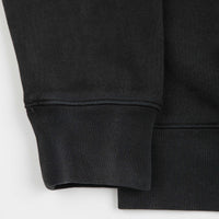 Civilist Mini Logo Hoodie - Pigment Dyed Black thumbnail