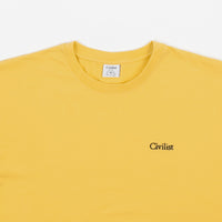 Civilist Mini Logo T-Shirt - Old Yellow thumbnail