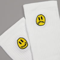 Civilist Mini Smiler Socks - White thumbnail