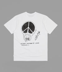 Civilist Peace Skull T-Shirt - White