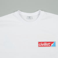 Civilist Sticky T-Shirt - White thumbnail